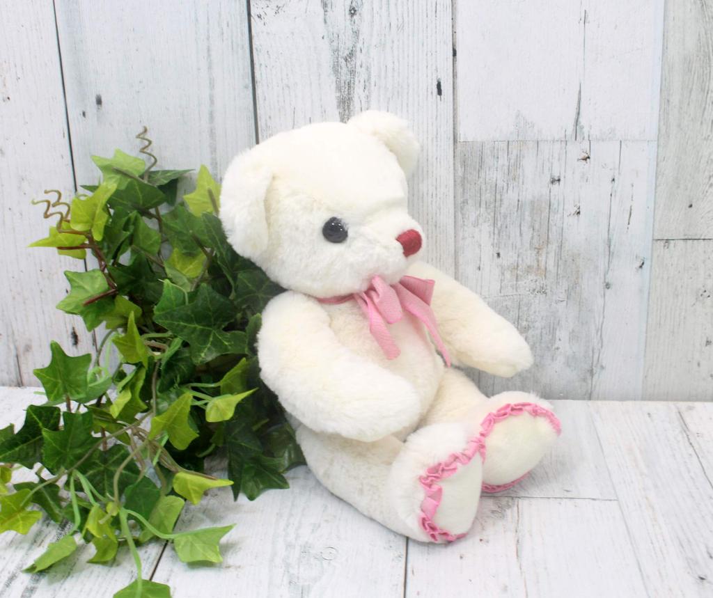 Сними Мишку Пикабу, Маленький, Плюшевая игрушка цвета слоновой кости с музыкальной шкатулкой