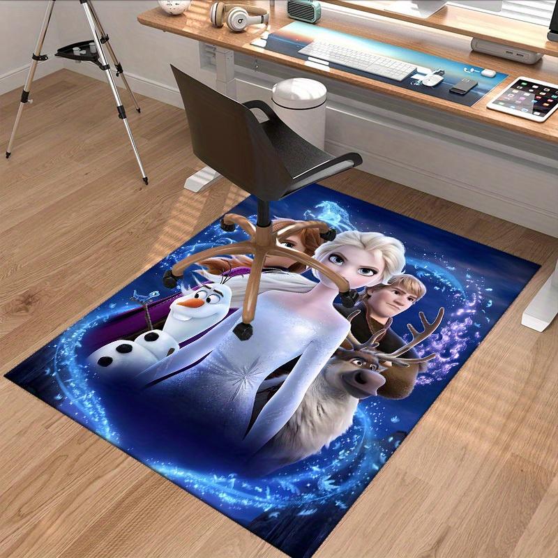 1pc,Elsa Frozen Elsa Anna Olaf Sven Kristoff Home Office Chair Rug Outdoor Carpet GiftH196