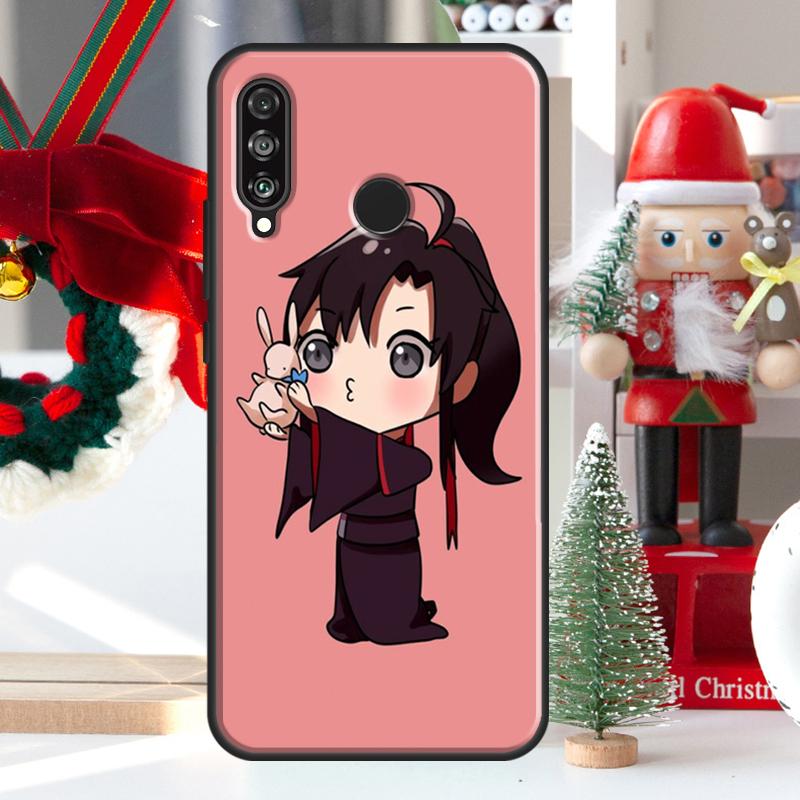 Чехол Неукротимый Лань Чжань Вэй Ин для Huawei Nova 12i 11i 8i 12s Y73 Y72 Y61 Y91 Y90 Y70 Y60 9 10 SE P60 Pro P30 P40 Lite