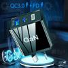 33 Вт GaN USB-зарядное устройство для мобильных телефонов QC 3.0 с вилкой US/EU/UK для быстрой зарядки