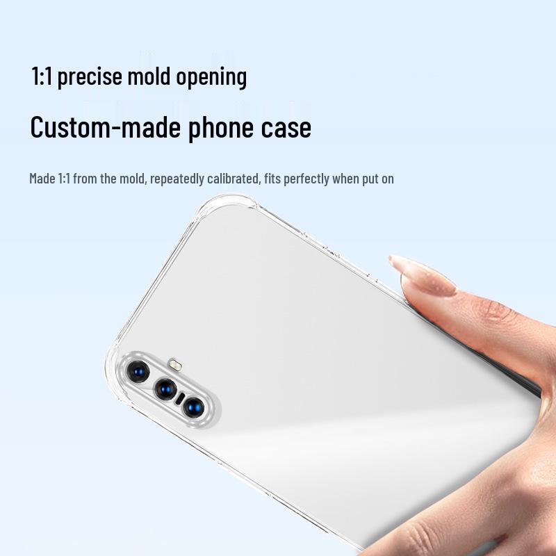 Прозрачный противоударный чехол из ТПУ для телефона Vivox30/X30Pro - Защита от падений, Премиальное ощущение