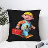 Мультяшная наволочка B-Bob B-Builder Ретро Модная наволочка Графические наволочки Для дивана Домашний декор