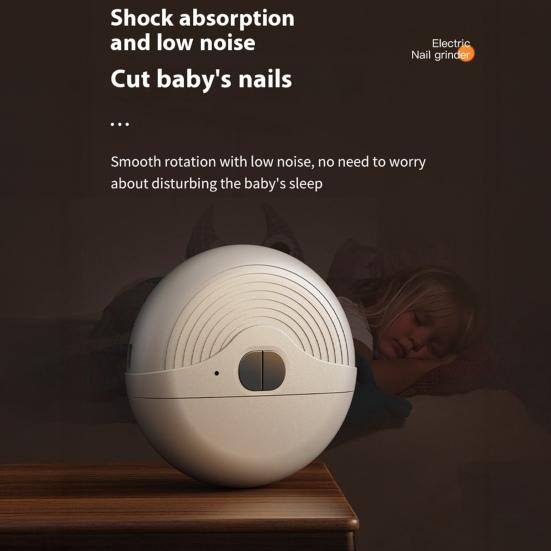 Yousheng Электрическая машинка для стрижки ногтей 2-в-1 Автоматическая детская взрослая для пожилых людей Триммер для ногтей со светодиодной подсветкой Детский маникюр Шлифовальная пилка Кусачки для ногтей Полировщик