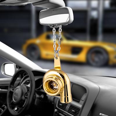Автомобильный кулон, турбо подвесные украшения, авто интерьерный турбокомпрессор, украшение для зеркала заднего вида, висячая отделка