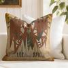 MMonster Hunter Game Cushion Cover Summer Linen Pillow Case Organic Fabric Cushion Cover DoubleSided Print Sofa Home Decor