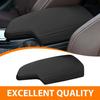 Black PU Leather Armrest Center Console Lid Cover For BMW 3 Series 2013-
