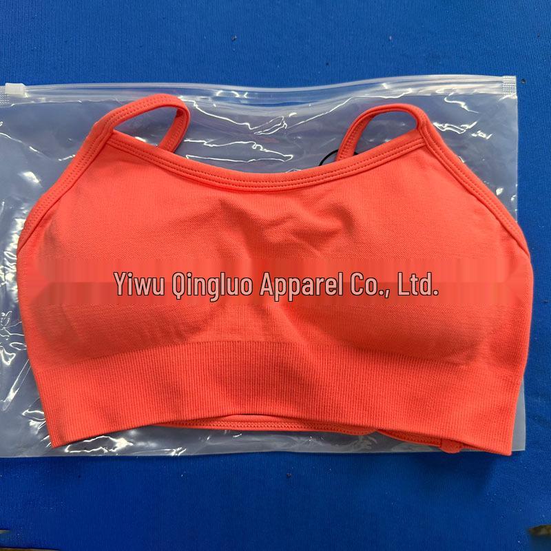 DFYNE Бесшовный нейлон-спандекс спортивный бюстгальтер с перекрещенной спинкой для женщин