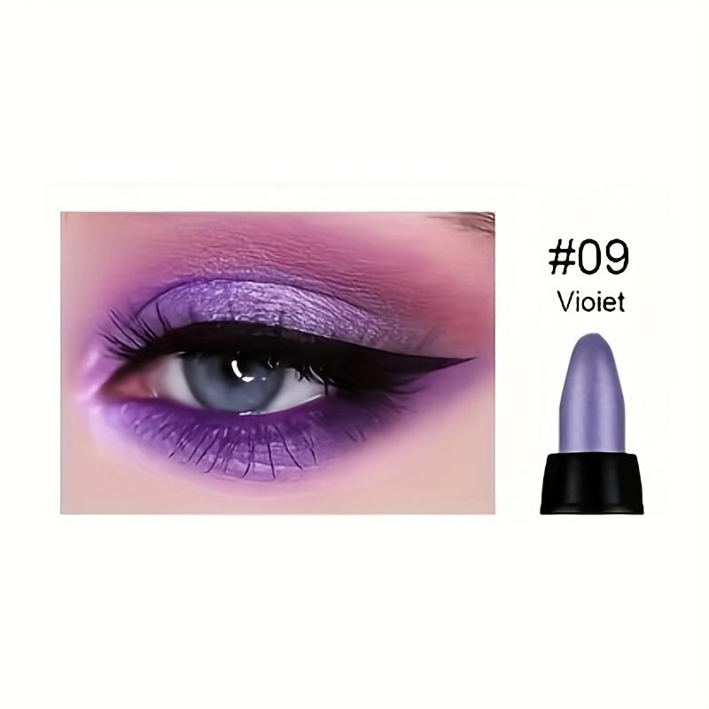 Многоцветный блестящий карандаш для век с перламутровым хайлайтером Матовый водостойкий карандаш для век с блестками