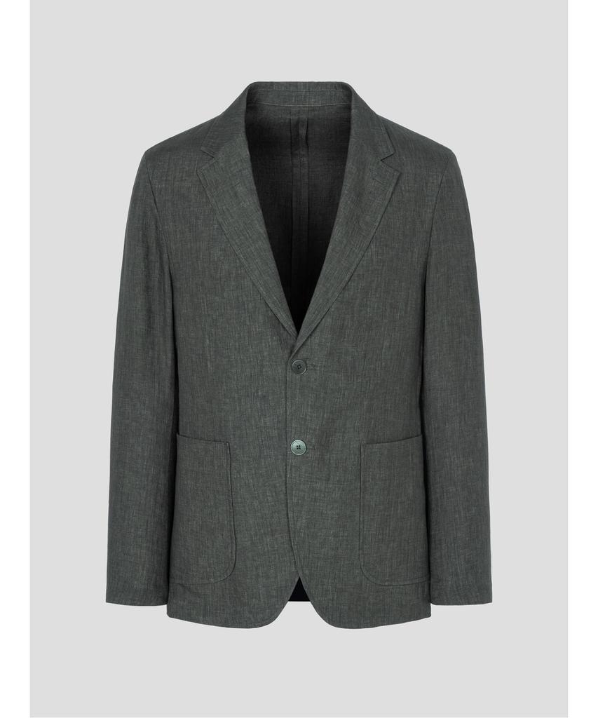 Beanpole Men Linen Melange Jacket Khaki