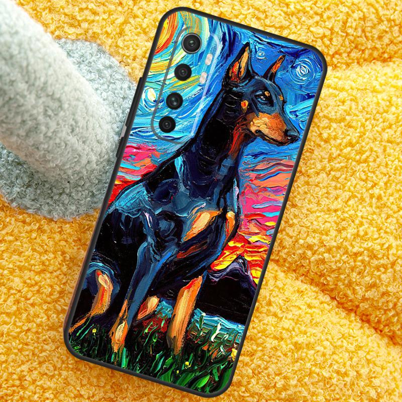 Чехол для телефона с таксой и доберманом для Xiaomi 15 Ultra 14 13T 14T 15T 17 Pro Max Чехол для POCO X7 Pro X5 X6 F5 F6 F7 F8