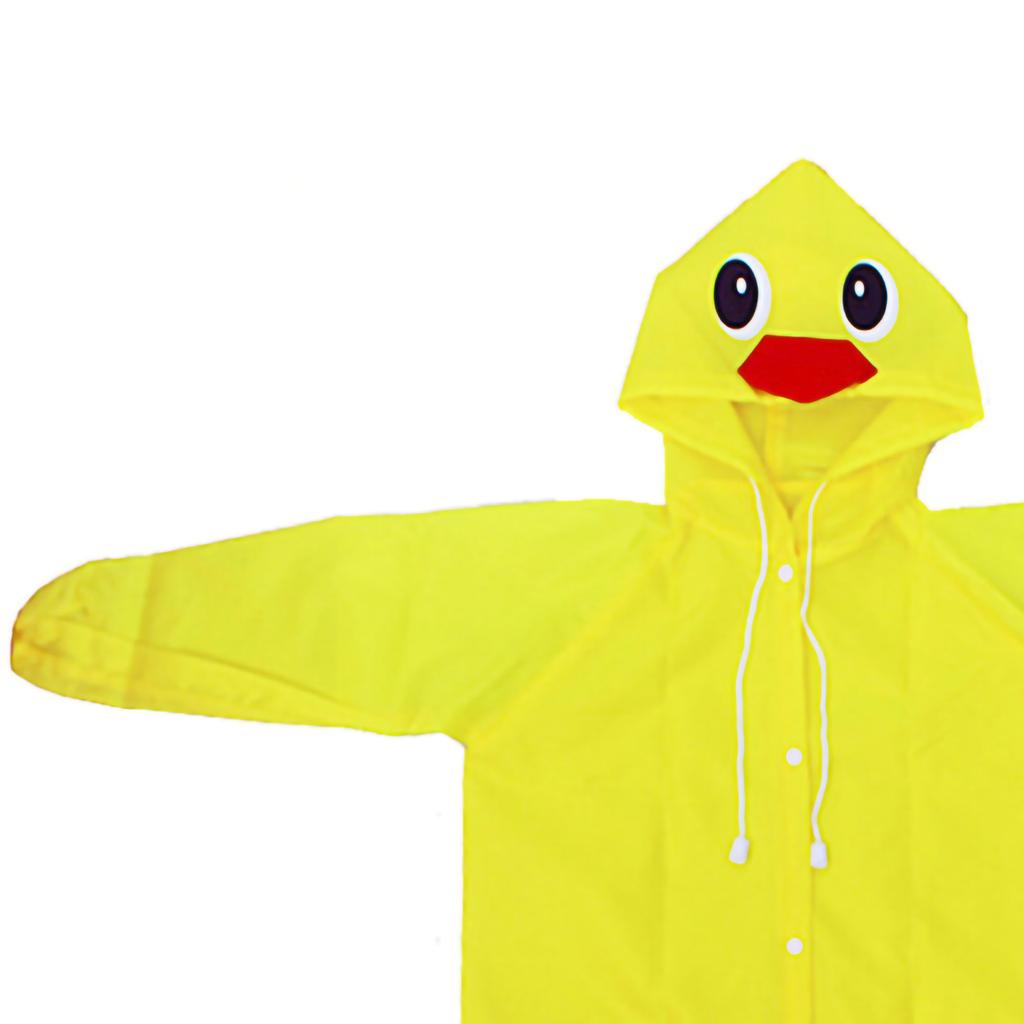 Детский плащ с моделированием животных, красочный мультяшный, экологически чистый, студенческий дождевик