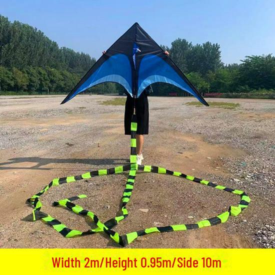 Воздушный змей Prairie для детей 1,1 м/1,6 м в клетку — легко управлять с помощью печати высокого разрешения