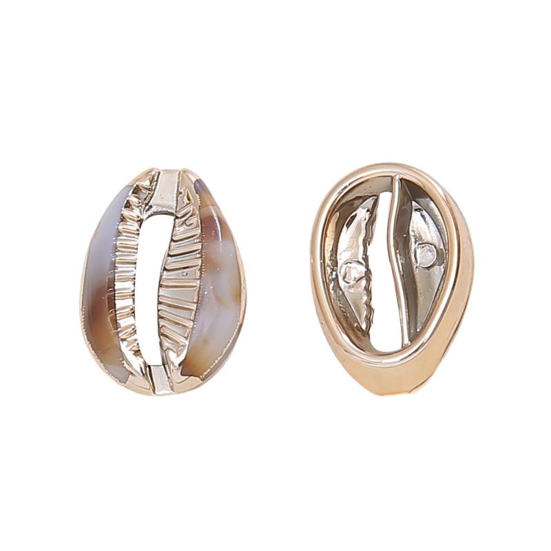 Акриловые подвески в виде ракушек, сделай сам, браслет, ожерелье, серьги, ювелирные аксессуары