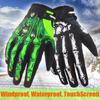 Motorcycle Bicycle Riding Gloves Outdoor Sports Ghost Claw Full Finger Tactical Gloves Non-slip