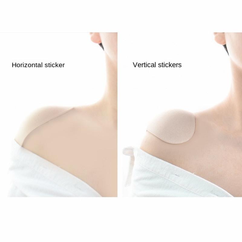 1 пара невидимых подплечников, съемный дышащий силиконовый подплечник, противоскользящий клейкий липкий коврик для женщин и мужчин