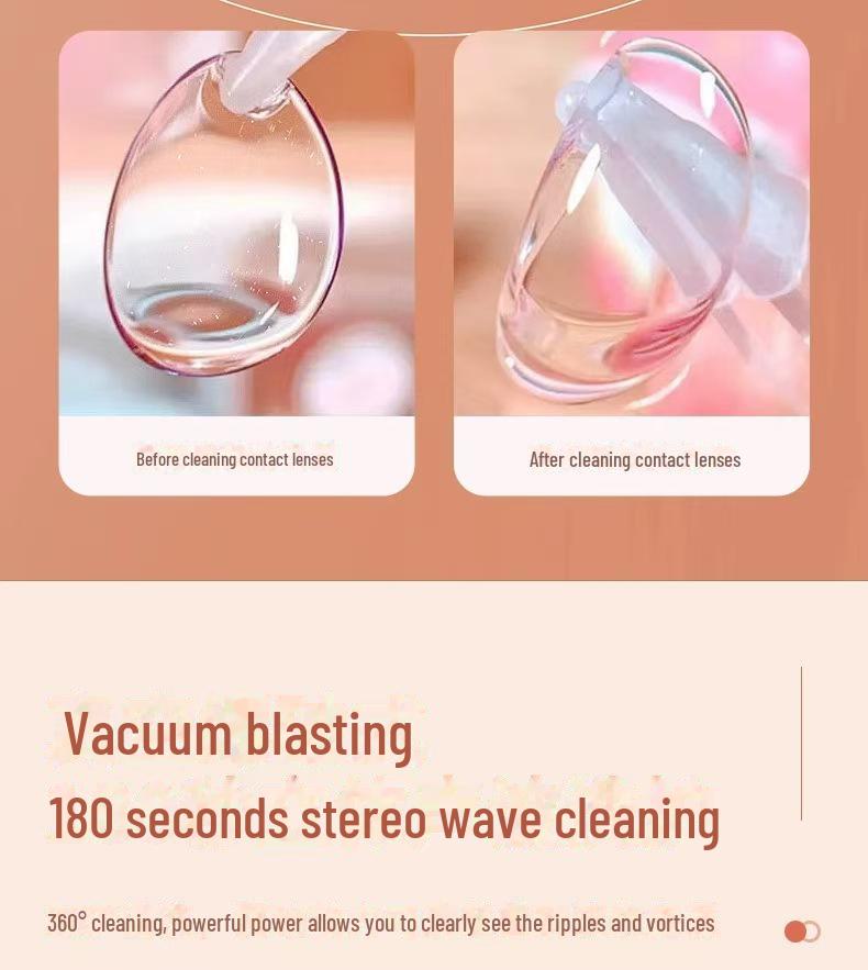 Ультразвуковой электрический очиститель контактных линз для коррекции формы роговицы