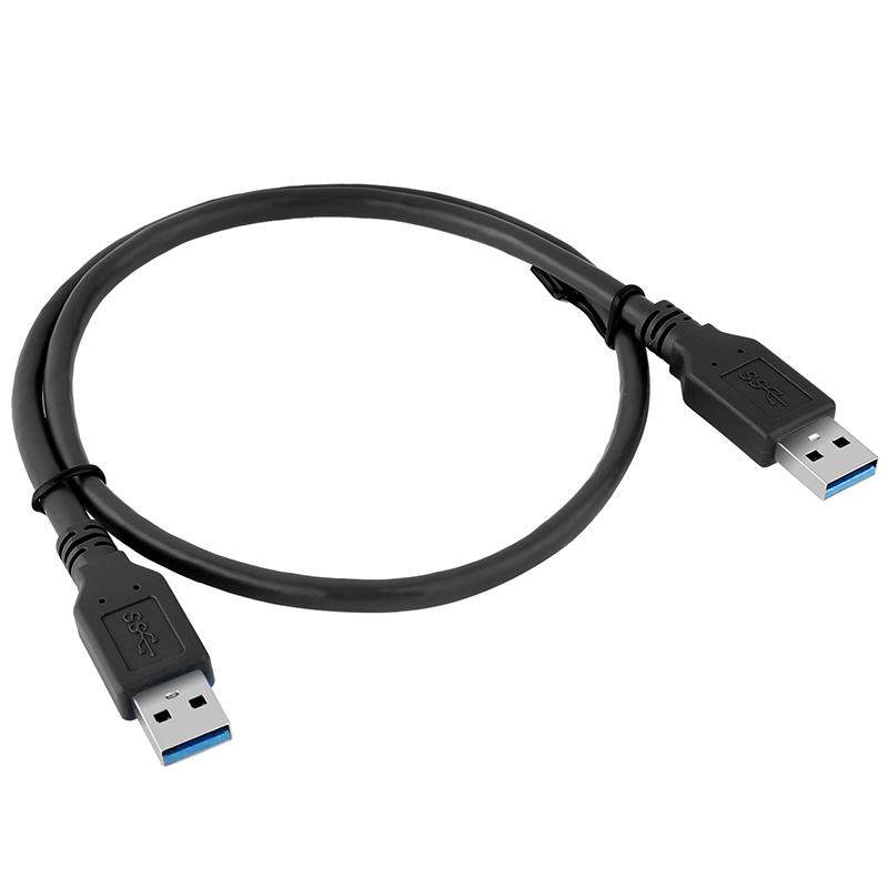 Удлинительный кабель USB 3.0 папа-папа Удлинительный шнур USB3.0 USB A Высокоскоростная передача данных для жесткого диска радиатора