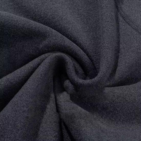 Мужские зимние штаны, эластичные однотонные U-образные выпуклые регулируемые талии, толстые теплые домашние брюки, пижамные штаны, зимнее термобелье