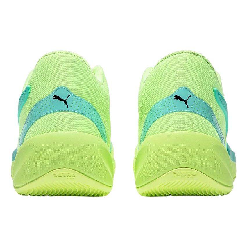 Puma Rise Nitro Fast Yellow Men Sneakers Green Electric-Peppermint 377012-13