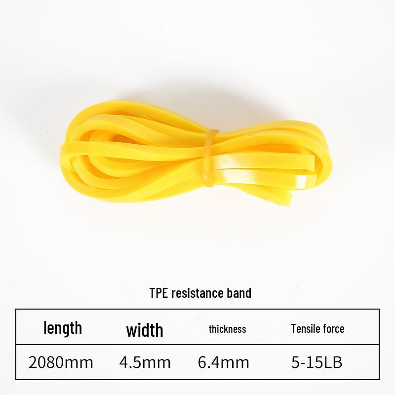 TPE Latex Yoga Fitness Resistance Band Set - Pull-Up, Squat, and Elastic Band