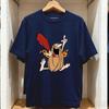 Cartoon Movie Captain CaveUnisex Essential TShirt Women Unisex Casual cotton printed t shirts Creative streetwear camisetas tops