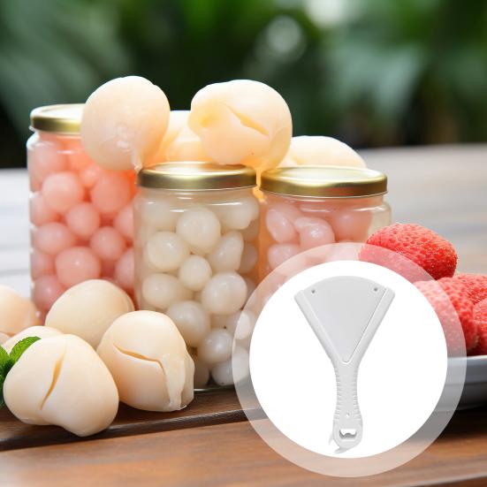 Открывалка для бутылок Удлиненная Эргономичная ручка Текстурированная рукоятка Регулируемая V-образная открывалка для банок Сила поворота Сниматель крышек с банок Кухонный аксессуар