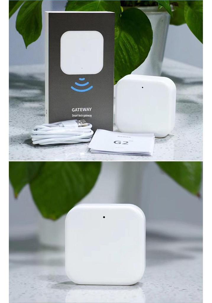 Шлюз Tongtong Lock Gateway G2G3 с совместимостью с приложениями ttlock и Hao Fang Guan Jia Zhi для удаленного разблокирования с мобильного телефона.