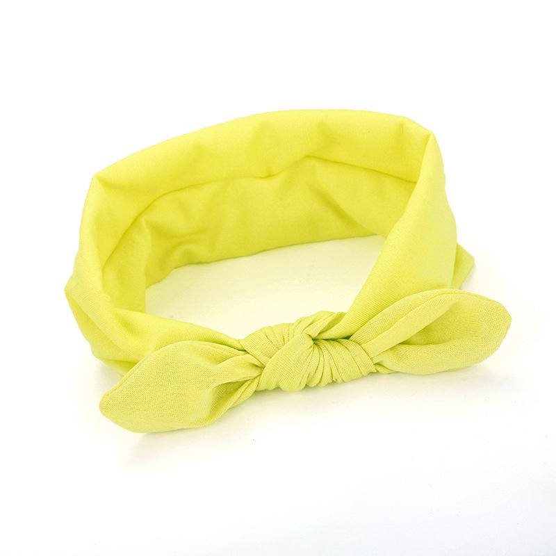 Европейский и американский бантовый ободок из ткани с кроличьими ушками