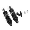 2Pcs Aluminum Alloy Shock Absorber Damper A580018 Fit for WLtoys A959 118 RC CarBlack