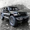 1/22 масштабная игрушечная машина для бездорожья, 7 дверей для Wrangler, литая под давлением модель игрушечного автомобиля, металлический сплав, детские транспортные средства с фрикционным приводом, двери открываются, свет и звук