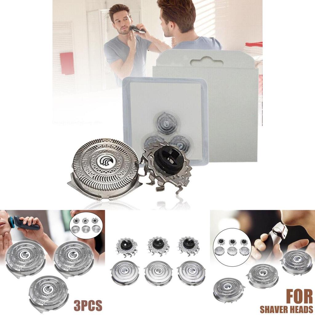 High-quality Hq9 Shaver Head For Philips Shaver Fully Washable 3 Rotary Blades Waterproof 30 Minutes Runtime