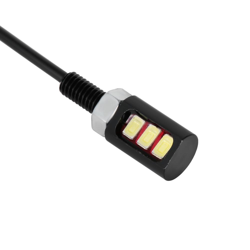2Pcs Bulb Auto 12V Lamp 3 LED Car Motorcycle Light License Number Plate