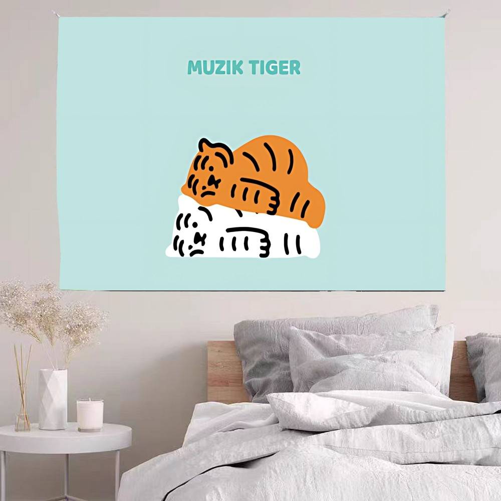MMUZIKS TTIGERS Tapestry Customizable Tapestries Of Various Styleswall Hangings Celebrity Photo Printingwall Hangings
