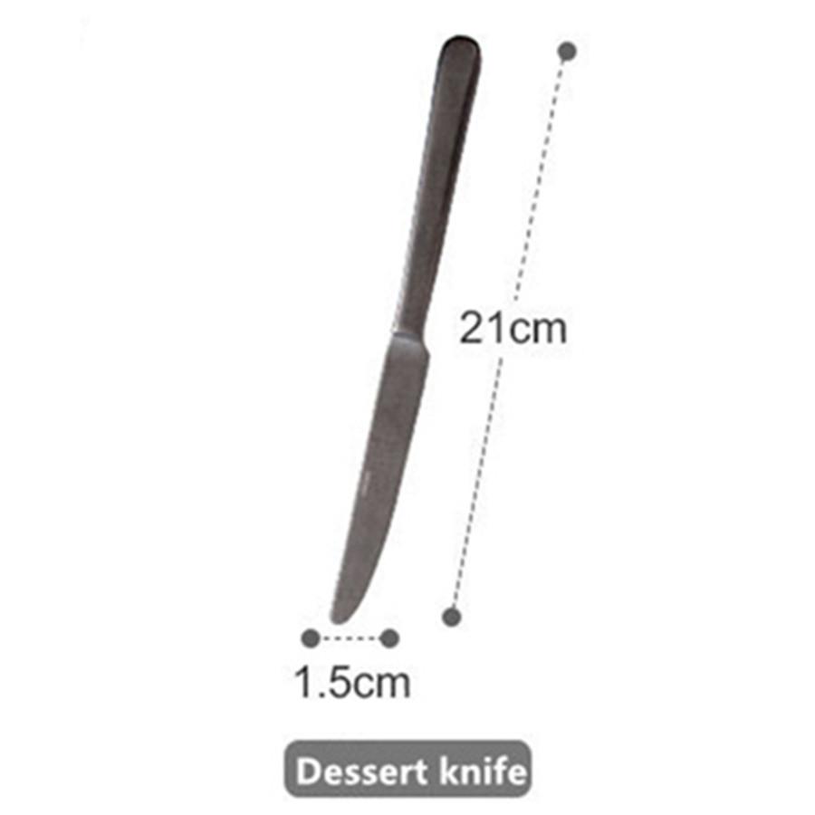 Снежинка Серебряный Классический Ретро Удобная Текстура Нож Для Стейка Вилка Фруктовая Десертная Ложка