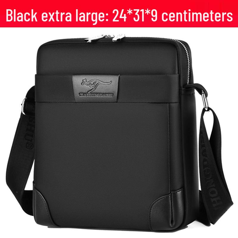 Мужская однолямочная сумка через плечо из холста, Новый 2025 Оксфордский рюкзак для поездок на работу, Компактная персональная портативная сумка