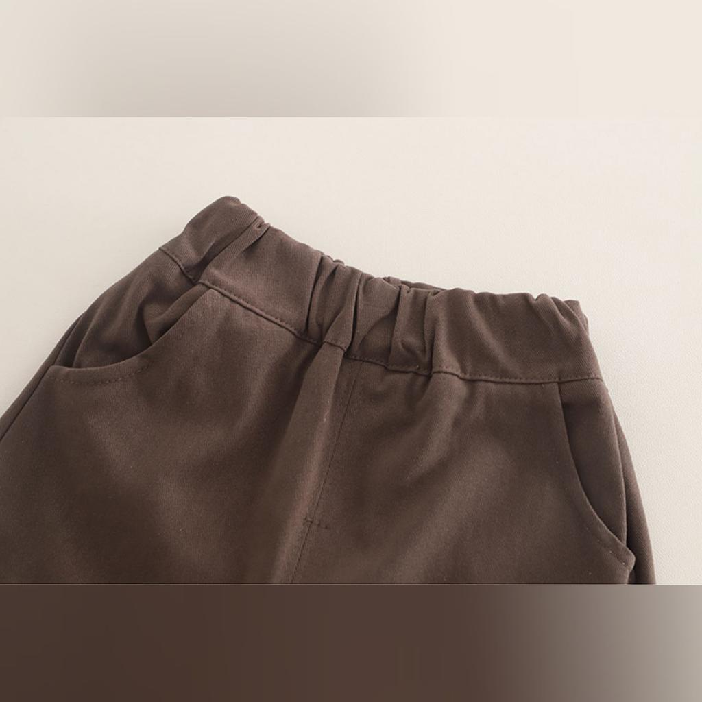 Детский повседневный комплект с длинным рукавом, удобные наряды для повседневной носки