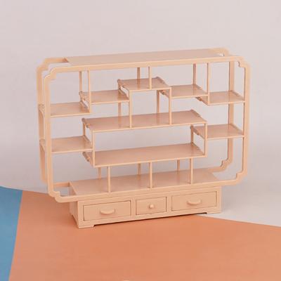 Мини антикварная полка украшения кукольный домик имитация стенд полка для хранения модель кукольная мебель микро сценка декор реквизит