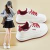 Весенние маленькие белые туфли новая корейская версия ins студентки платформа увеличивающая рост спортивные кеды повседневная уличная съемка HQ892