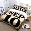 Large "Sep 10" text. Bedding sets Duvet cover sets Duvet covers Pillowcases(1* Duvet Cover 2* Pillowcases without duvet insert)