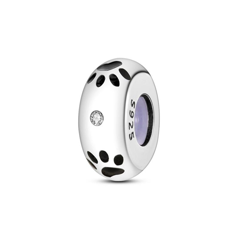 S925 Sterling Silver Butterfly Heart Series Spacer Beads Fit Original  Bracelets SS925 DIY Jewelry Bracelets Accessories