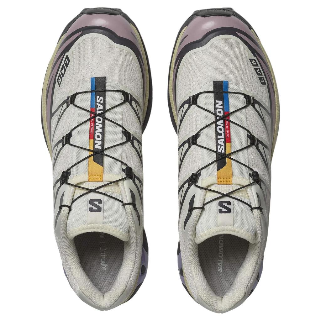 SALOMON Xt-6 Comfortable Soft Mesh Low-Top Casual Running Shoes Women Sneaker Lavender 477376