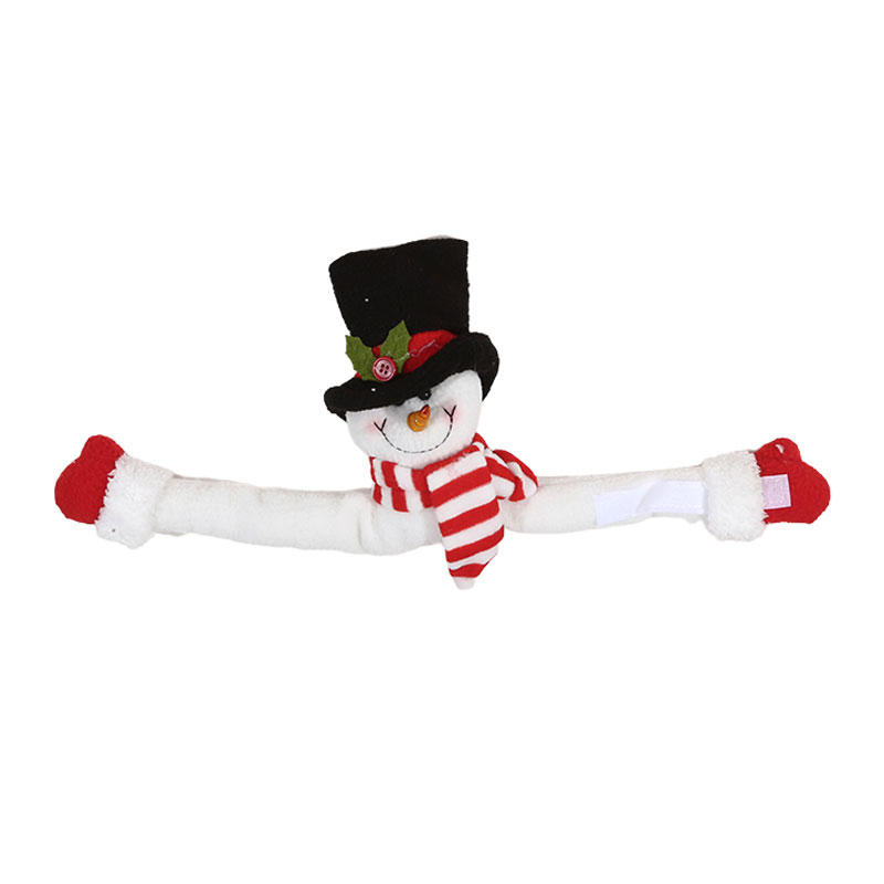 Мужчина/снеговик Пряжка Праздничное украшение Пряжка Рождественское украшение Липучка Подхват для штор