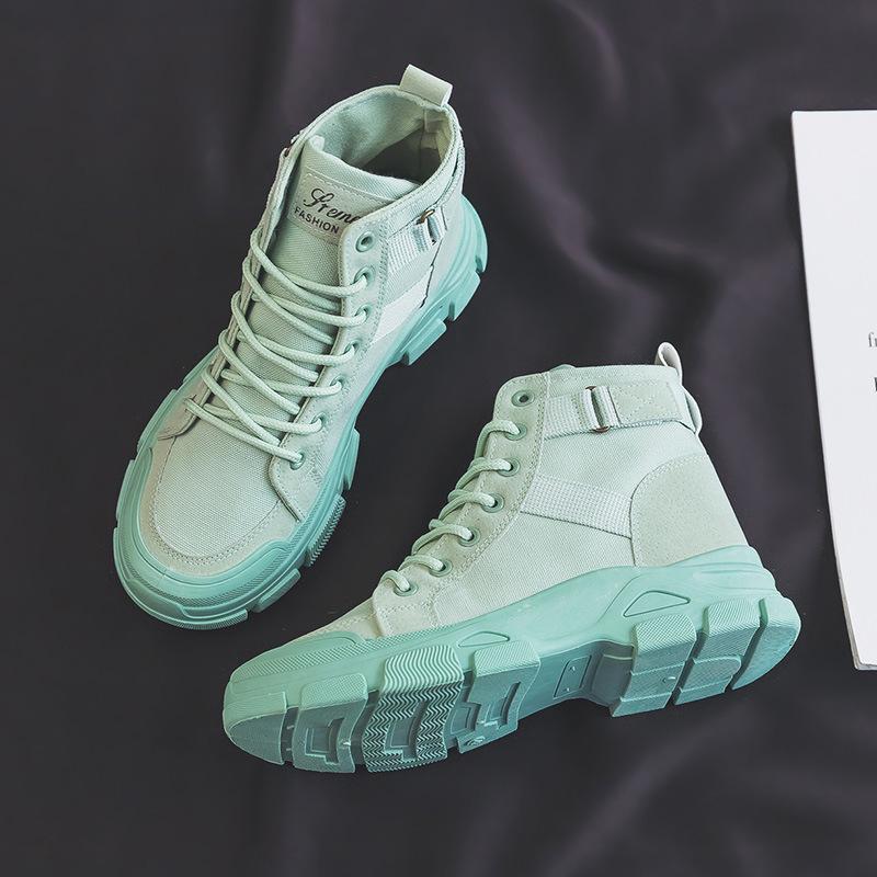 Новые сапоги для верховой езды, женские, студенческие, модные, высокие, парусиновые, дышащие, женские, ботинки для альпинизма, зимние сапоги