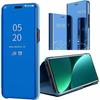 Case for Xiaomi 12 - 12X Blue Full Protection Anti-Scratch Mirror Effect Clear View
