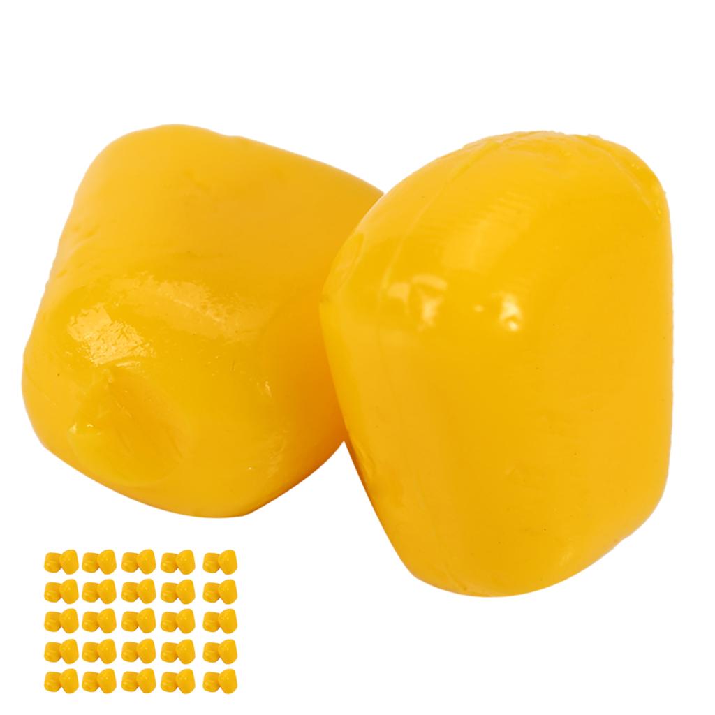 50 шт./пакет Полезные Уличные Пресноводные Мягкие Искусственные Ароматизированные Приманки для Карпа Кукуруза Рыболовные Приманки