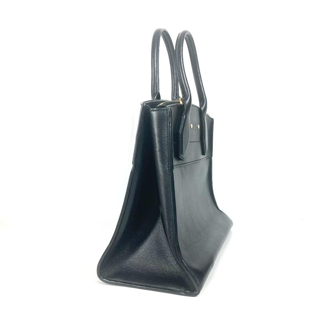 Louis Vuitton M53015  Bag City Steamer MM  Hand Bag Leather Black