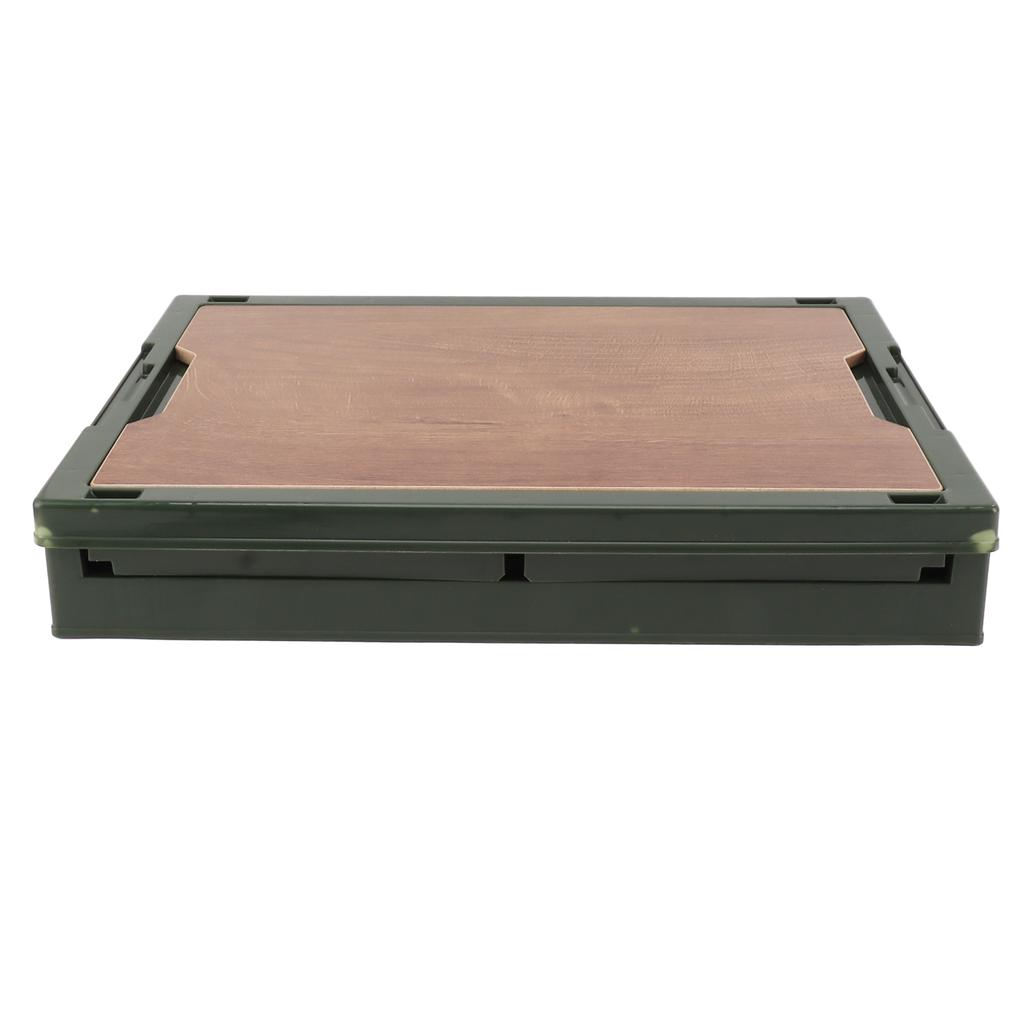 Collapsible Camping Storage Box Pulley Design Waterproof 5 Sides Opening Camping Folding Storage Bins for Car Outdoor