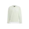 Premium Crew Neck Pullover Long Sleeve Sweatshirt Men Tops Green HM2943