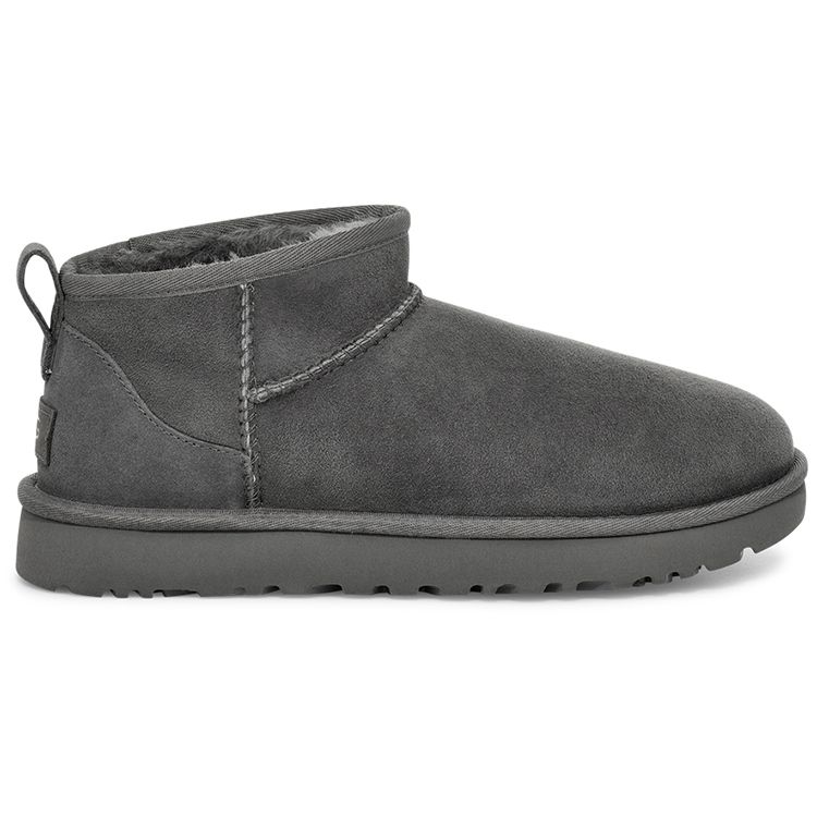 UGG Классические ультрамини ботинки серые женские кроссовки 1116109-GREY