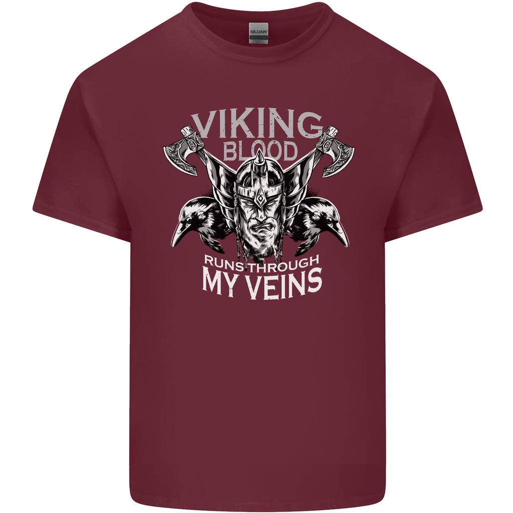 Viking Blood Odin Valhalla Norse Mythology Unisexs Light Cotton TShirt